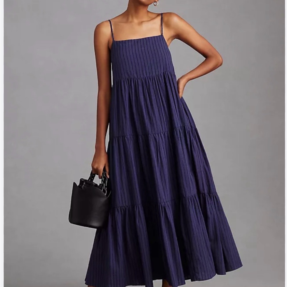 Anthropologie Charlie Holiday Isabella maxi dress